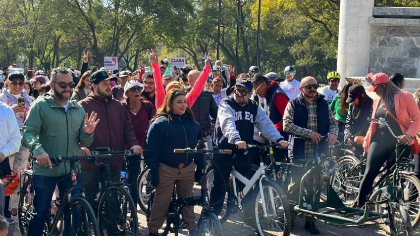 Clara Brugada: La bicicleta será fundamental para la CDMX