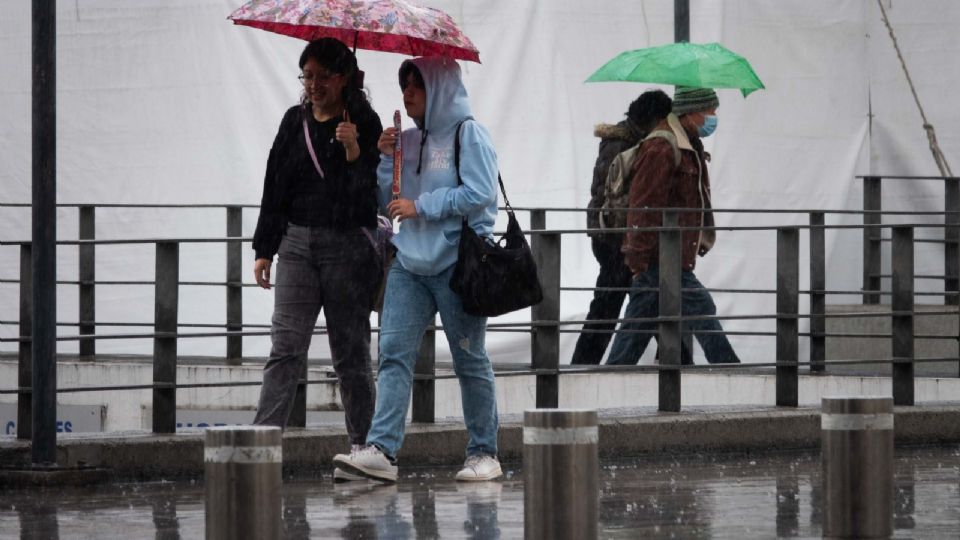 Lluvia en la Ciudad de México