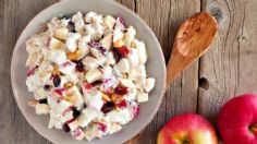 Deliciosa receta de Ensalada de Manzana SIN AZÚCAR para saborear sin culpas en Navidad