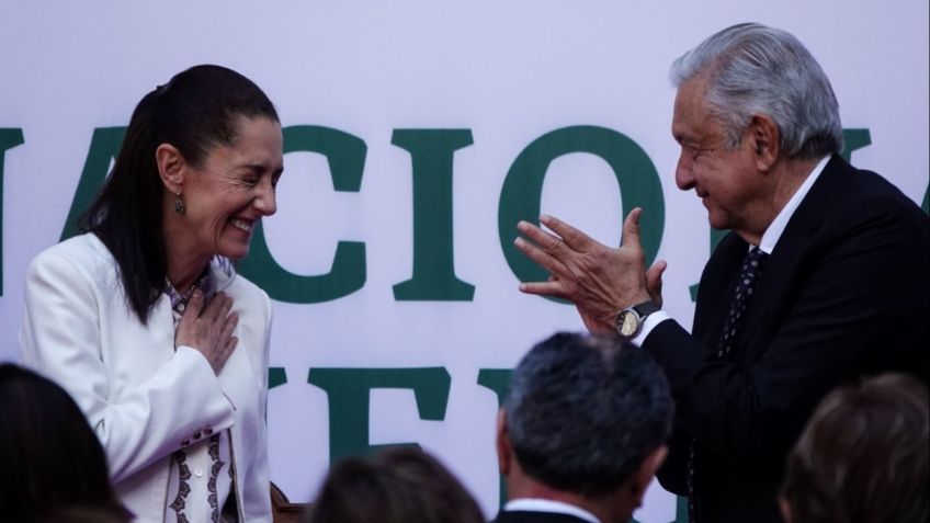 AMLO: "Claudia Sheinbaum es una mujer honesta e inteligente"