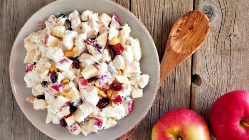 Deliciosa receta de Ensalada de Manzana SIN AZÚCAR para saborear sin culpas en Navidad