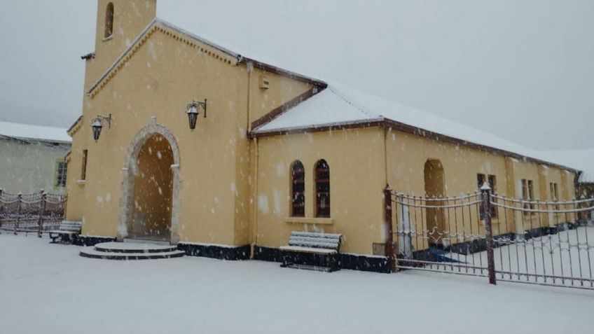 Caída de nieve y frío de hasta menos 5 grados en Edomex y otros estados