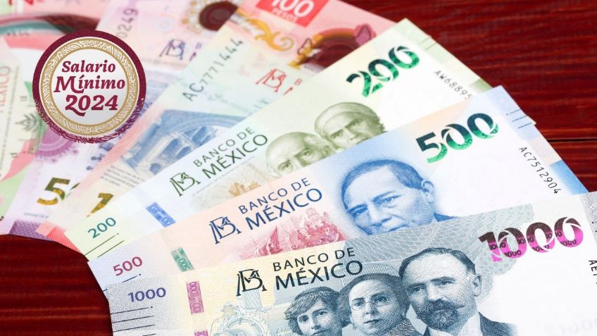 Aumento al salario mínimo ¿Cuánto incrementará para los mexicanos en 2024?