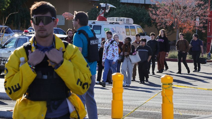 IMÁGENES FUERTES: tiroteo en la Universidad de Nevada deja tres muertos