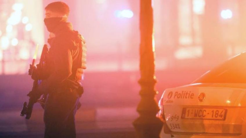 Balacera en zona comercial del centro de Bruselas deja cuatro heridos