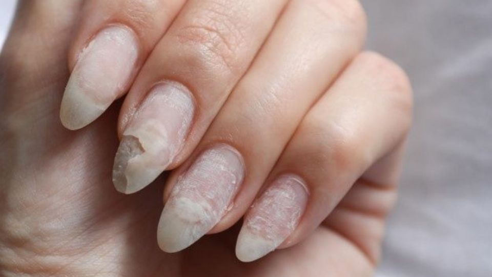 Aplica productos fortalecedores que ayuden a proteger y fortalecer las uñas naturales, como tratamientos enriquecidos con vitamina