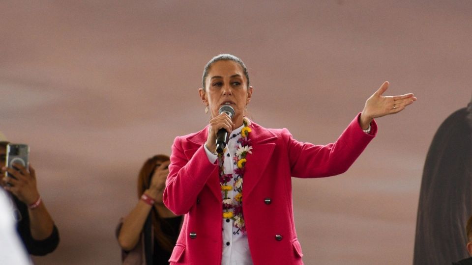 Sheinbaum venía desde la montaña de Guerrero y el trayecto tuvo una duración de poco más de tres horas