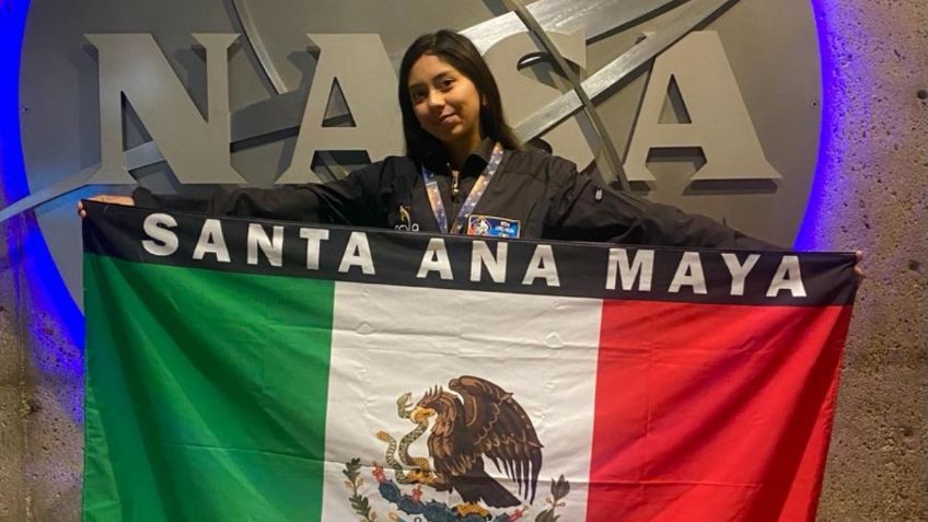 Estudiante mexicana que fue becada en la NASA pide a las mujeres no rendirse y lograr sus sueños