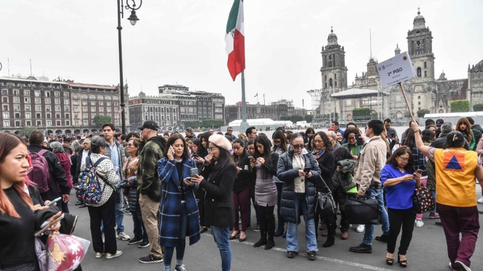 El sismo de la tarde de hoy se percibió con fuerte intensidad en diversas zonas de la CDMX.