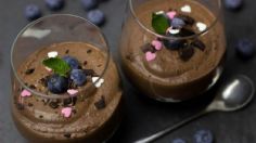 Receta de Mousse de chocolate LIGHT para disfrutar SIN CULPAS ¡de Postre para Navidad!