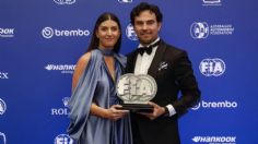 “Checo” Pérez roba cámara en la entrega de premios de la Fórmula 1