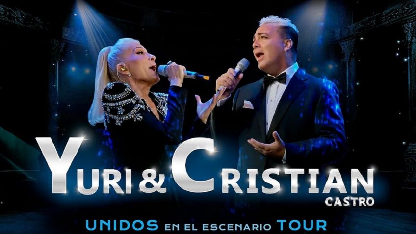 Yuri y Cristian Castro darán concierto en el Auditorio Nacional ¿En qué fecha y cuándo salen a la venta los boletos?