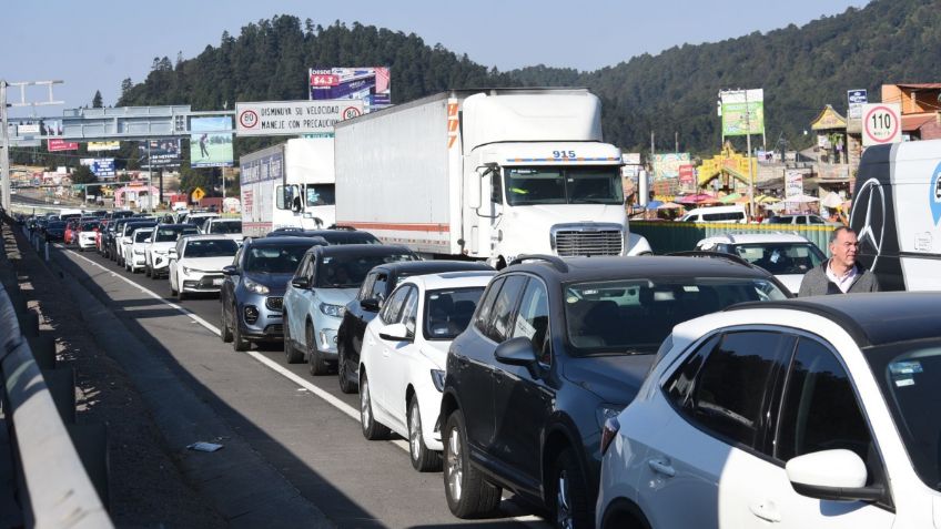 ¿A qué hora cerrarán la carretera México-Toluca este sábado 9 de diciembre?