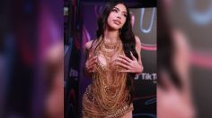 Yerimua conquista los TikTok Awards con micro vestido de cadenas, lucia hermosa