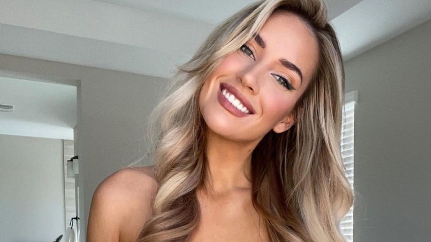 Paige Spiranac paraliza Instagram con coqueto outfit para jugar golf