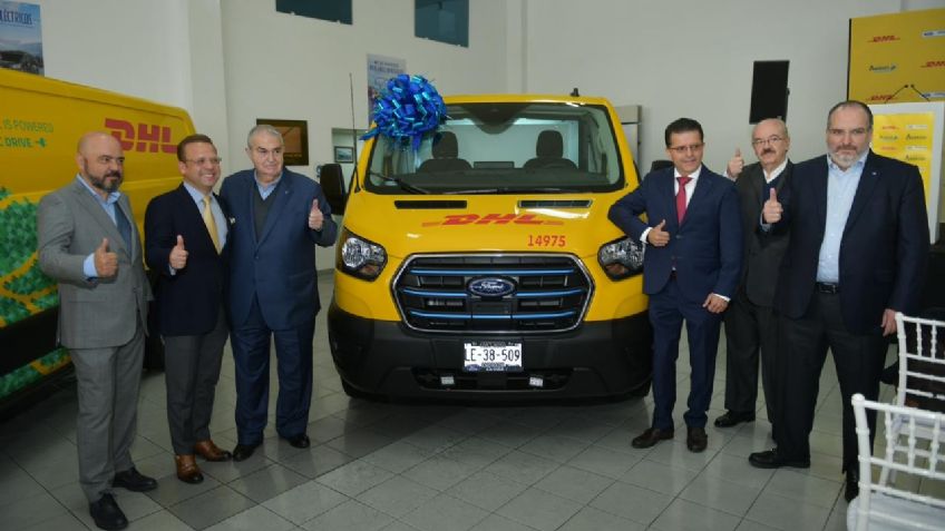 Grupo Andrade entrega 100 unidades eléctricas a DHL Express México