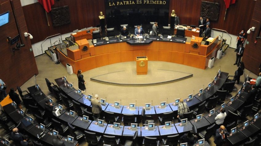 Legisladores de Morena y la oposición chocaron en el Senado a causa de la Marcha