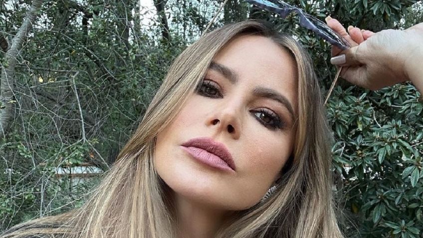 Sofía Vergara se sumó a la tendencia de los ajustados bodys de encaje