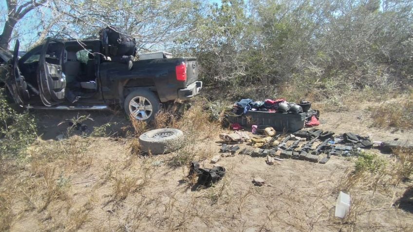 Tamaulipas: aseguran camioneta repleta de armas tras enfrentamiento con Guardia Estatal, hay un muerto