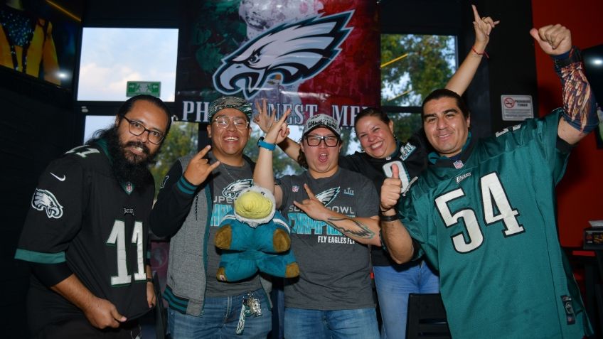 Philly Nest Mex  reúne a los más apasionados por los Eagles en la CDMX