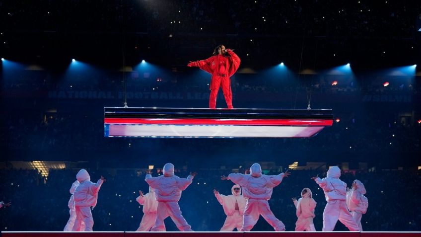 Super Bowl 2023: en fotos, así fue el impresionante concierto de Rihanna en el medio tiempo