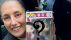 Claudia Sheinbaum presume su Funko Pop, un nuevo regalo de sus seguidores