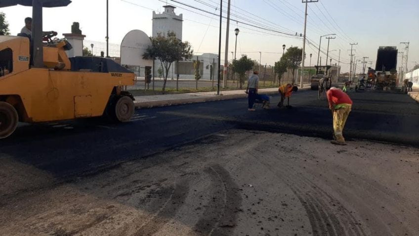 Tecámac repavimentará 500 mil metros de calles y avenidas