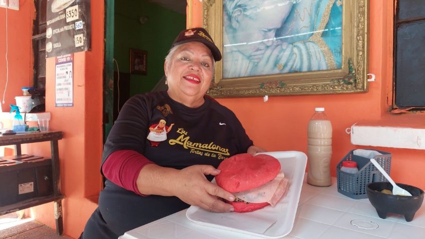 De la panza nace el amor: crean tortas de corazón para el Día de San Valentín en Tampico