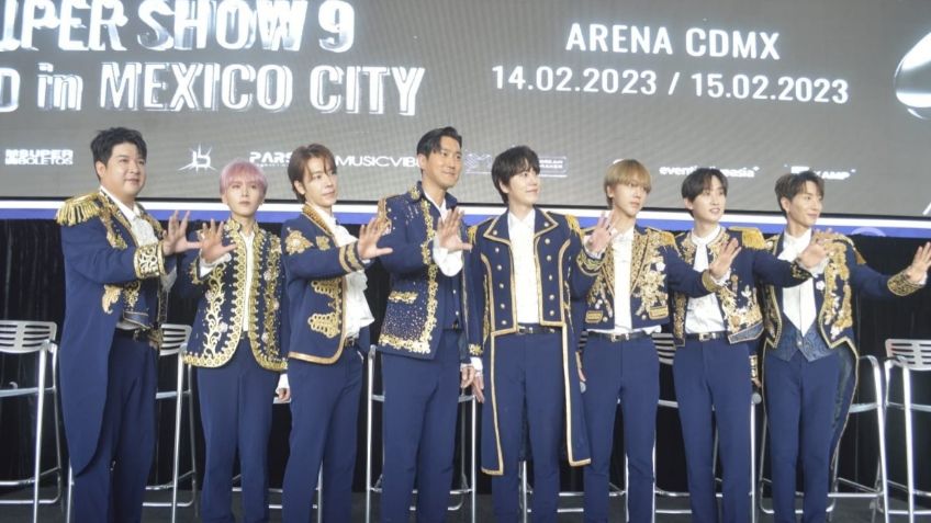 Super Junior ya está en México y se coronan como los reyes del K-Pop en Latinoamérica