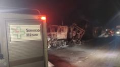 Se incendia un vehículo en la autopista México-Querétaro