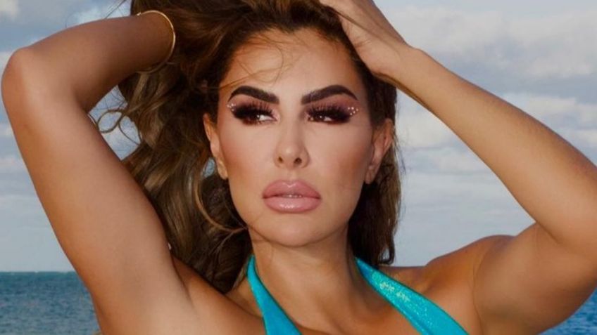 Al rojo vivo, Ninel Conde voló la red por el día de los enamorados