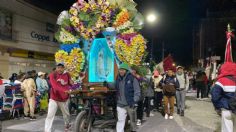 Miles de peregrinos originarios de Toluca llegan a la Basílica de Guadalupe