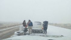 La nieve viste Sonora de blanco: las espectaculares imágenes que dejaron las intensas nevadas