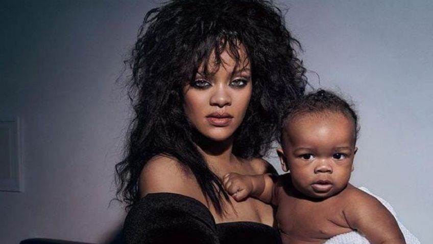 FOTOS: Rihanna y A$AP Rocky se convierten en increíble portada de revista junto a su hijo