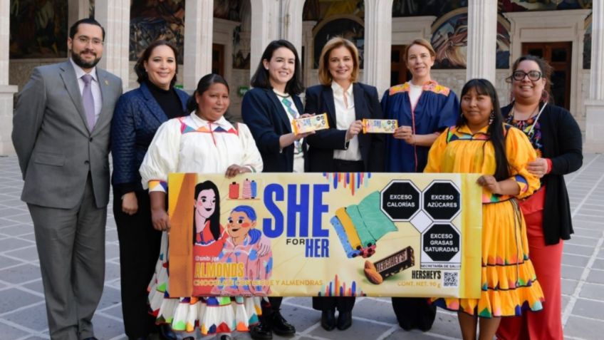 Maru Campos felicita a empresaria y a Hershey’s por difundir la cultura Rarámuri