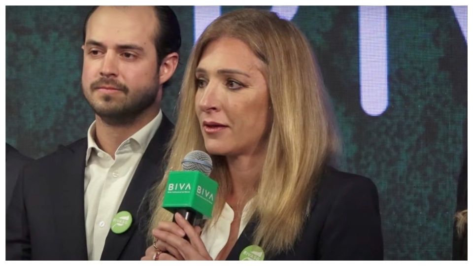 La directora general de la Bolsa Institucional de Valores, María Ariza, presentó su plataforma
