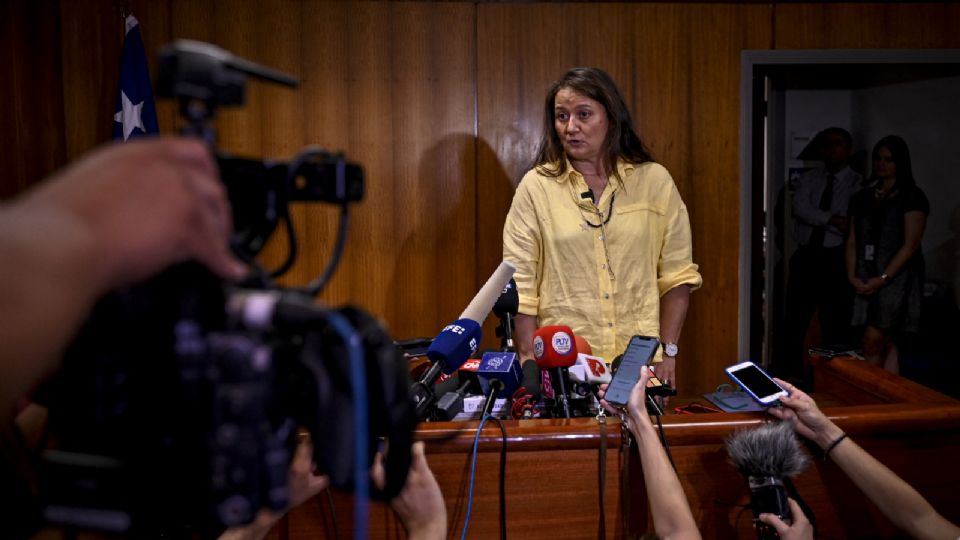 La juez chilena Paola Plaza recibió los resultados de la investigación.