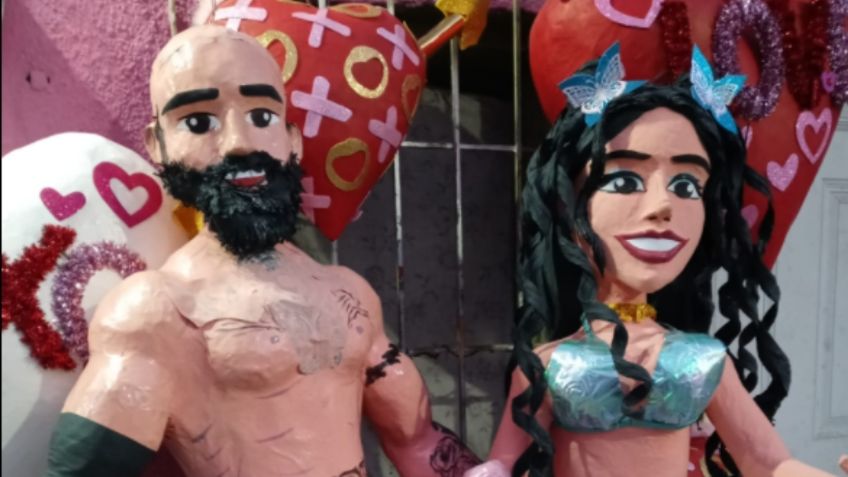 FOTOS: el Babo tiene su propia piñata con todo y perlas