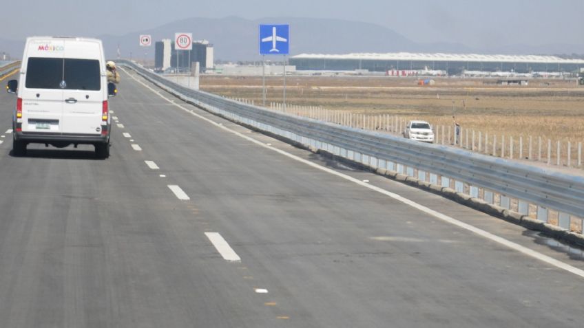 Carretera sin cuota al AIFA: ¿dónde se toma y cuánto tiempo se hace de recorrido?