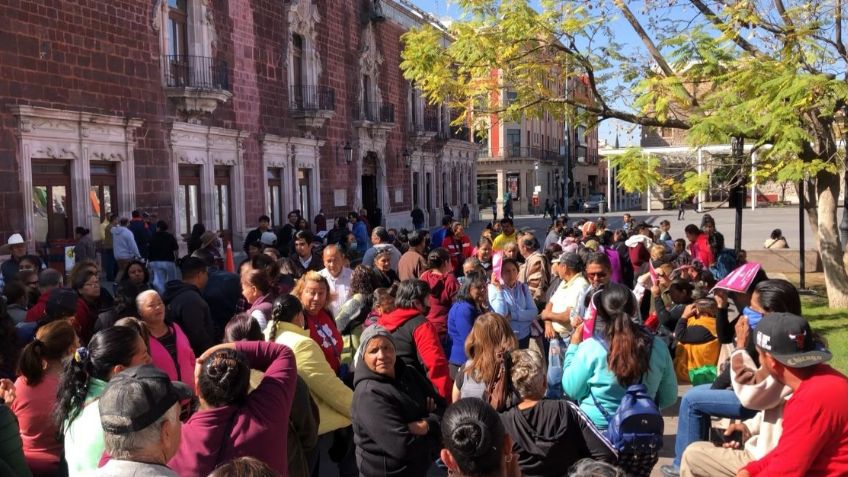 Antorchistas reaparecen en busca de servicios dignos en todos los municipios.