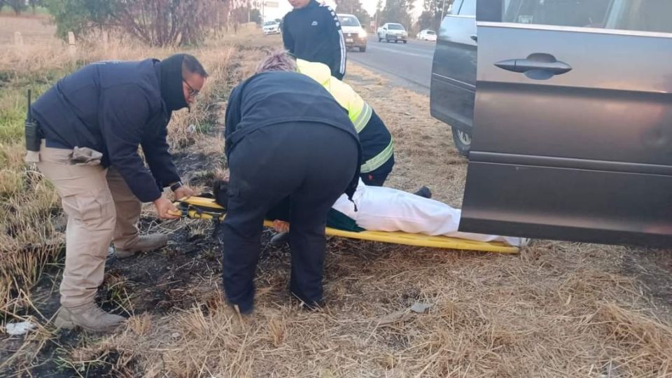 Saldo dos enfermeras del IMSS lesionadas que fueron trasladadas a un hospital cercano.