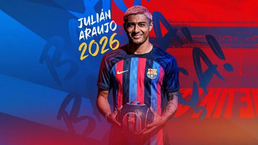 El futbolista mexicano Julián Araujo cumple sueño culé y llega al FC Barcelona