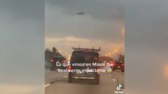 VIDEO: “¡Qué es eso, qué miedo!” Captan un impactante OVNI enorme en una carretera en Miami