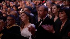 Kate Middleton y el príncipe Willian ovacionan a Guillermo del Toro en los BAFTA