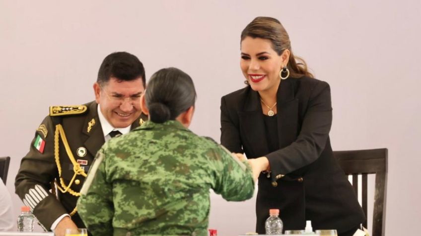 Evelyn Salgado reconoce trabajo y lealtad de las y los soldados con Guerrero