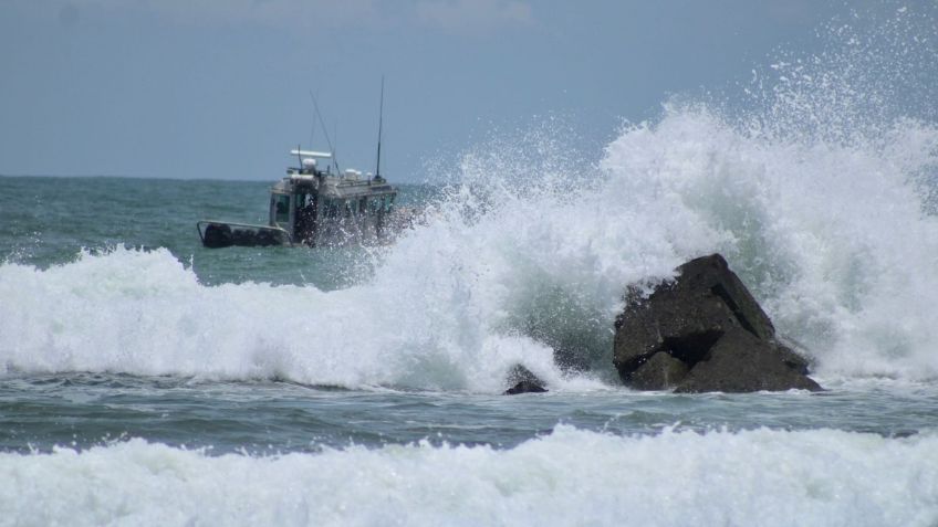 Protección Civil de Chiapas alerta sobre el fuerte oleaje en playas de 7 municipios