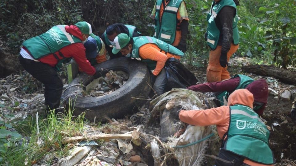 Se recolectaron 8 toneladas de basura durante la primera jornada de limpieza en “La Coconetla”.