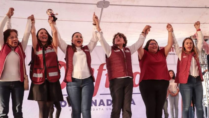 Delfina Gómez reconoció el valor de las mujeres de Tecámac