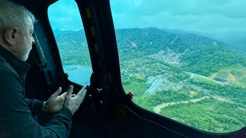 Lula da Silva visita zona donde las lluvias más intensas de la historia de Brasil dejaron 40 muertos