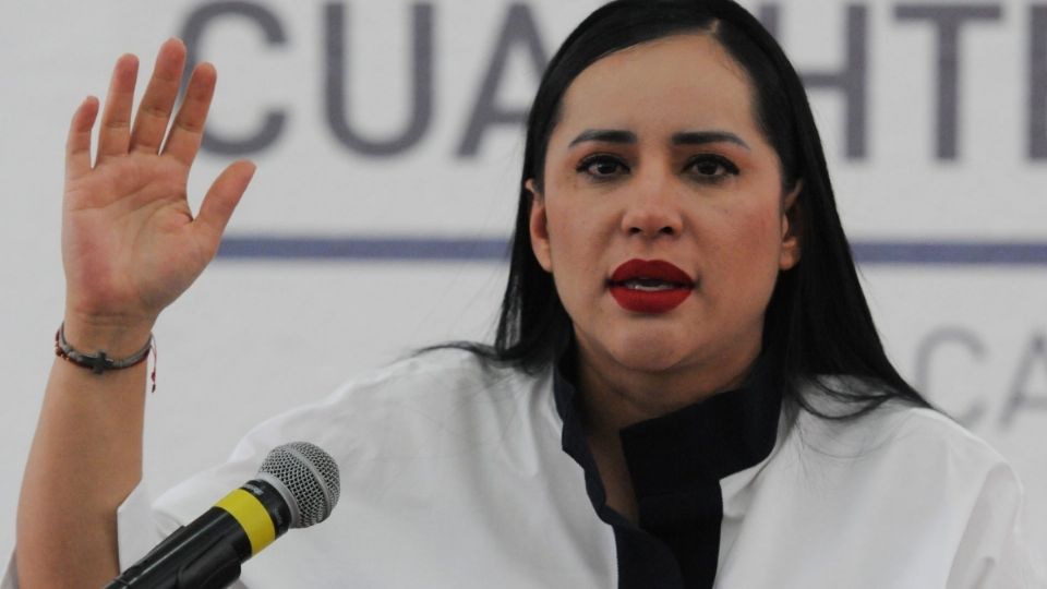 Sandra Cuevas, alcaldesa de la Cuauhtémoc. FOTO: Cuartoscuro